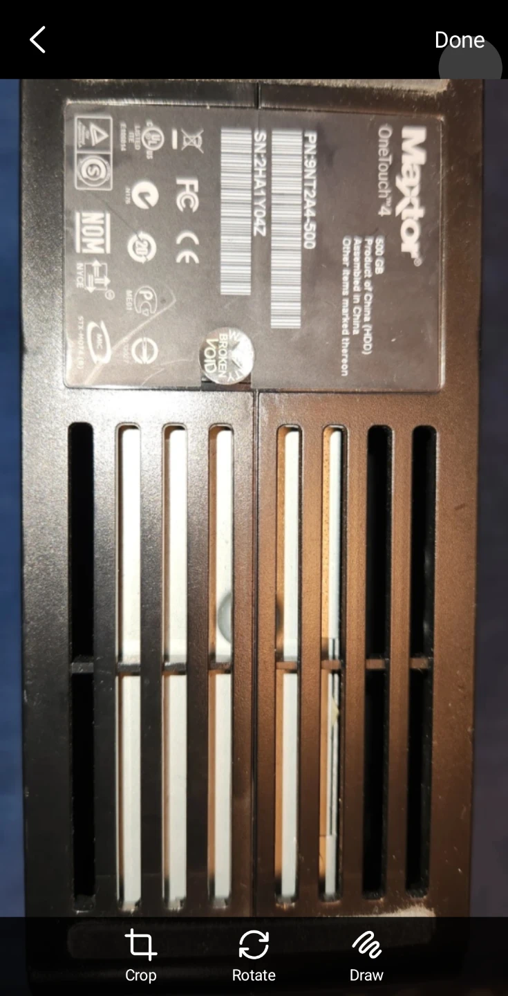 MAXTOR 500GB SMOKE FREE NO PETS - photo 2