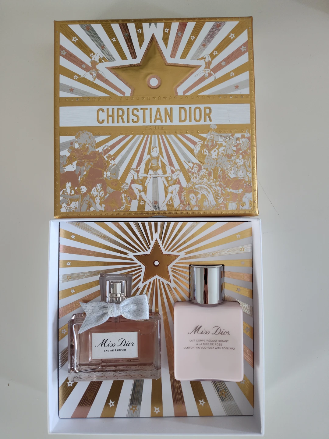 BN Dior Miss Dior EDP 50ml+75ml body milk gift set