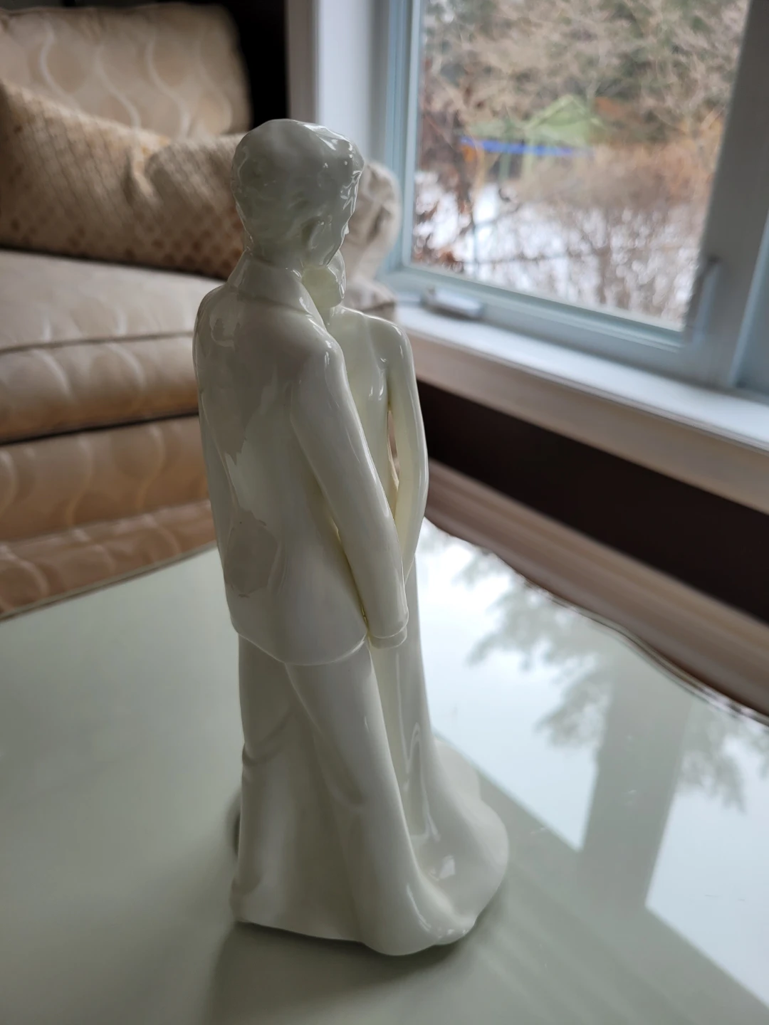Royal Worcester Happy Anniversary Couple Figurine - photo 5