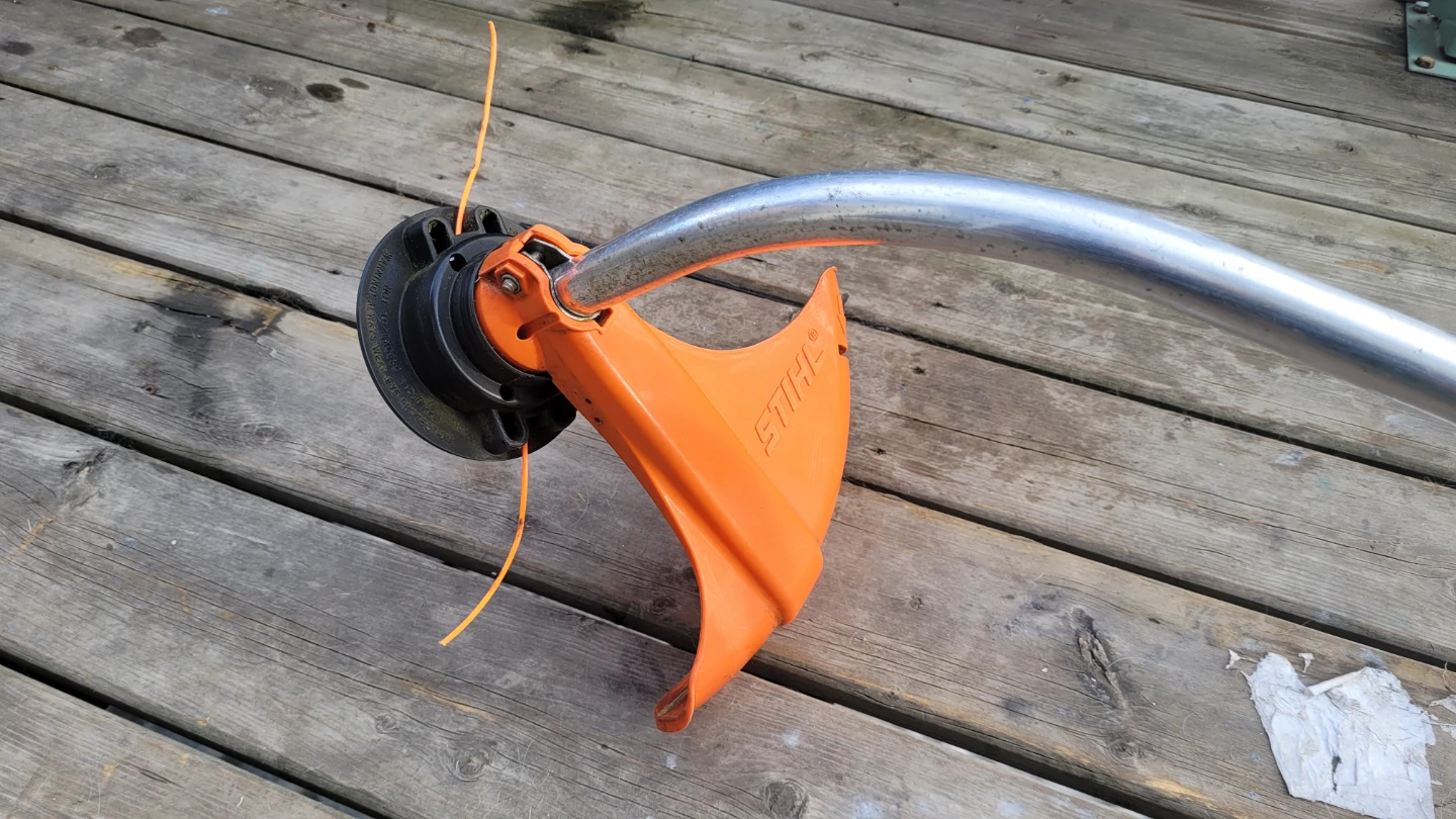 Yardworks Lawnmower and STIHL FS 38 String Trimmer - photo 3