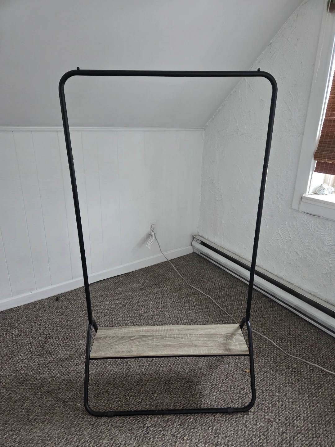 ERKER Single Garment Rack with Shelf - photo 2