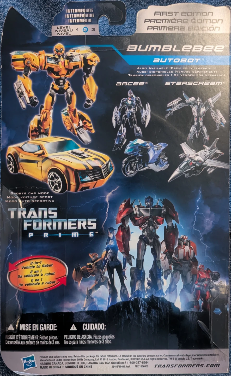 Transformers '11: Prime (first edition #001): Bumblebee - photo 2