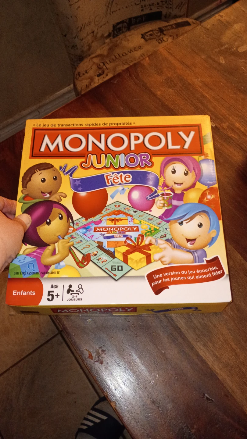 Monopoly Junior Fête Board Game