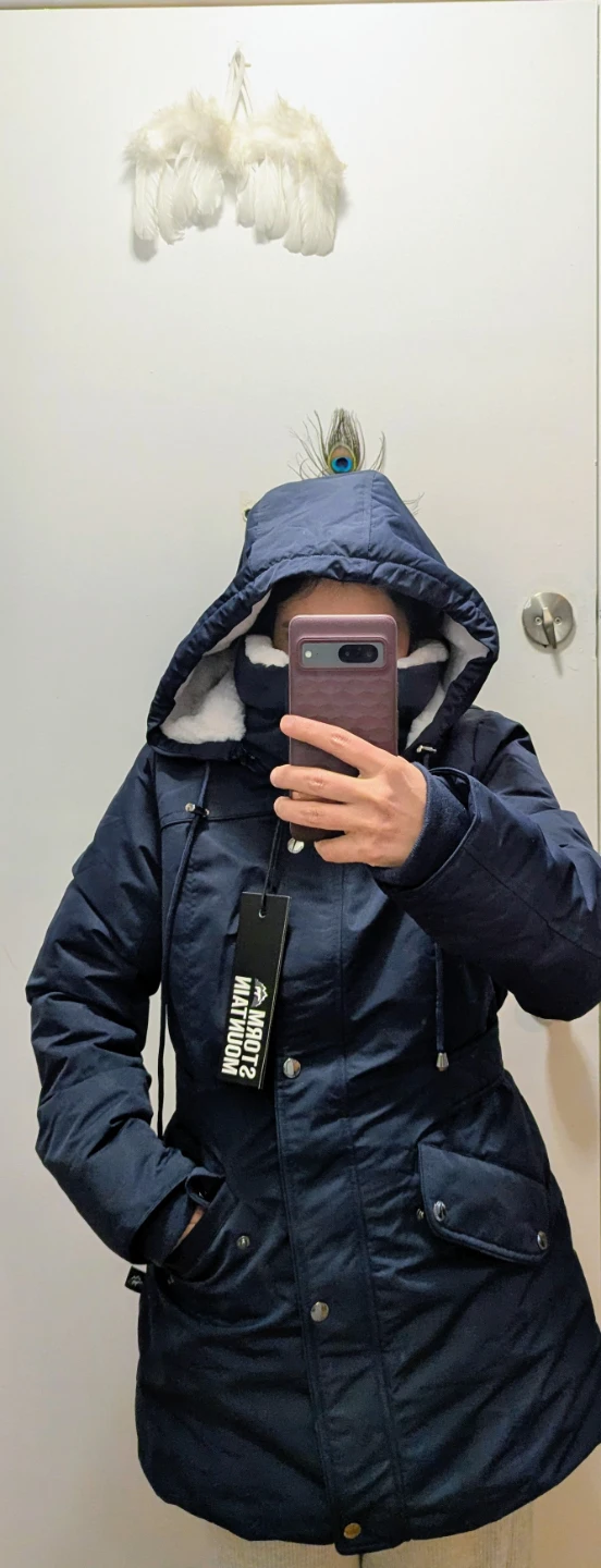 ‼️‼️Brand New ‼️‼️Storm Mountain Women's Blue Winter Parka M/M - photo 4