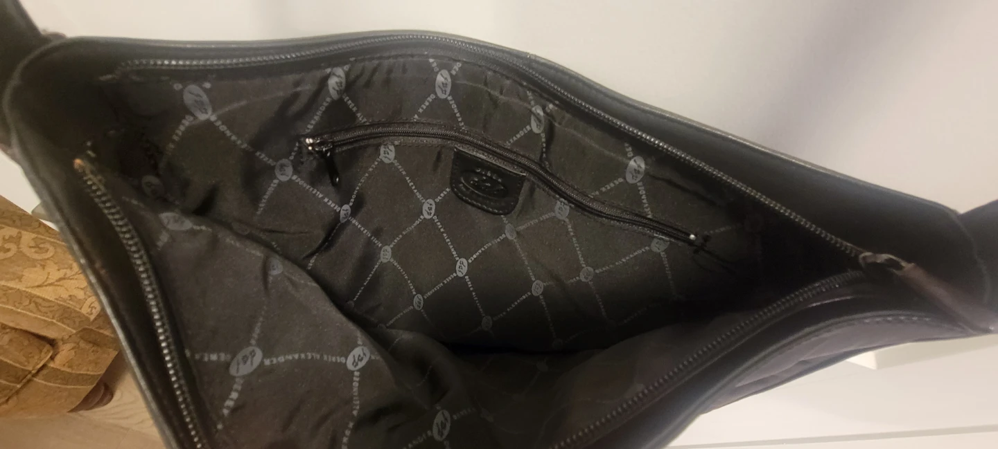 Derek Alexander Black Leather Shoulder Bag - photo 4