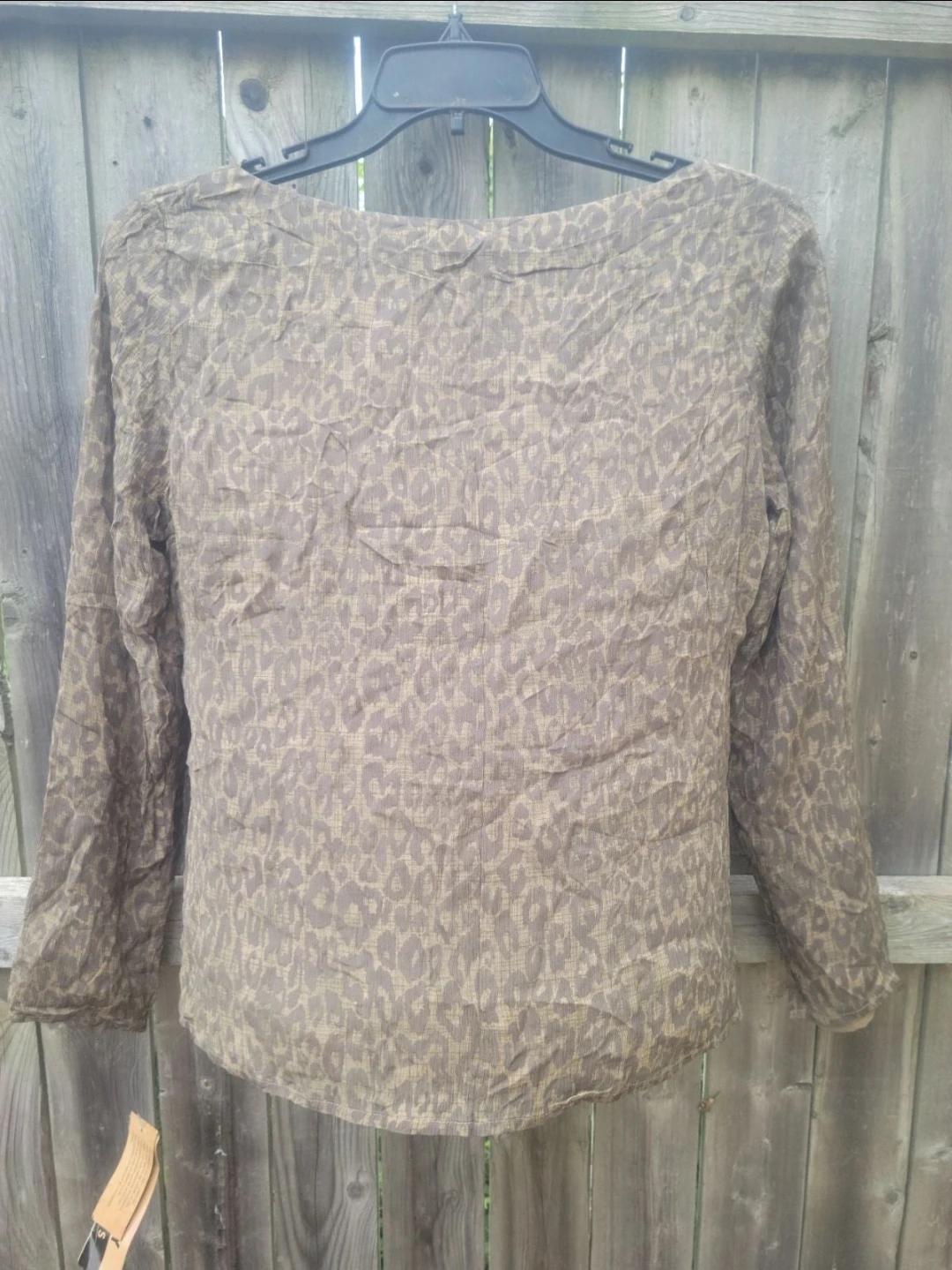 Finity Naturals Leopard Print Top and Pants Set - photo 3