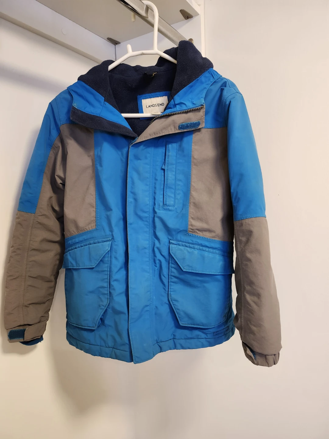 Lands' End Waterproof Jacket - Youth 10-12