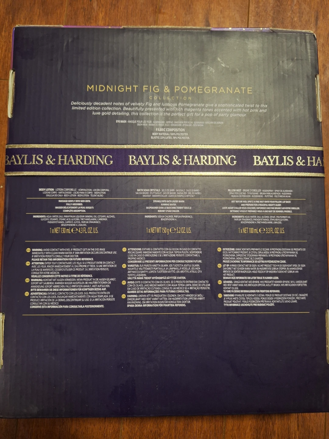Baylis & Harding Midnight Fig & Pomegranate Collection Gift Set - photo 2