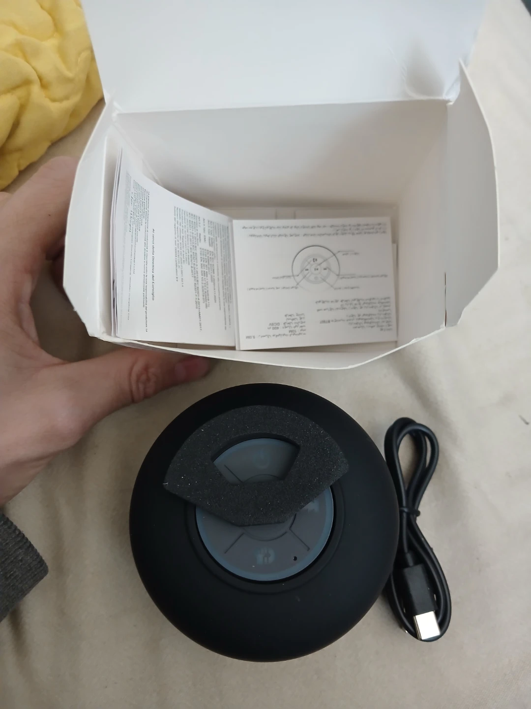 Splash Proof Shower Speaker with Bluetooth 5.0