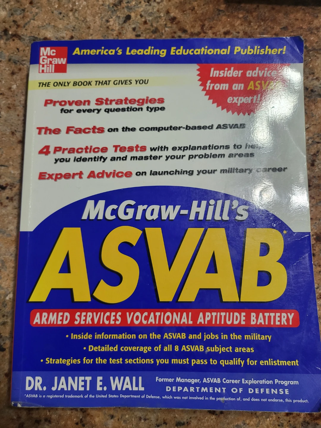 McGraw-Hill's ASVAB Test Prep Book