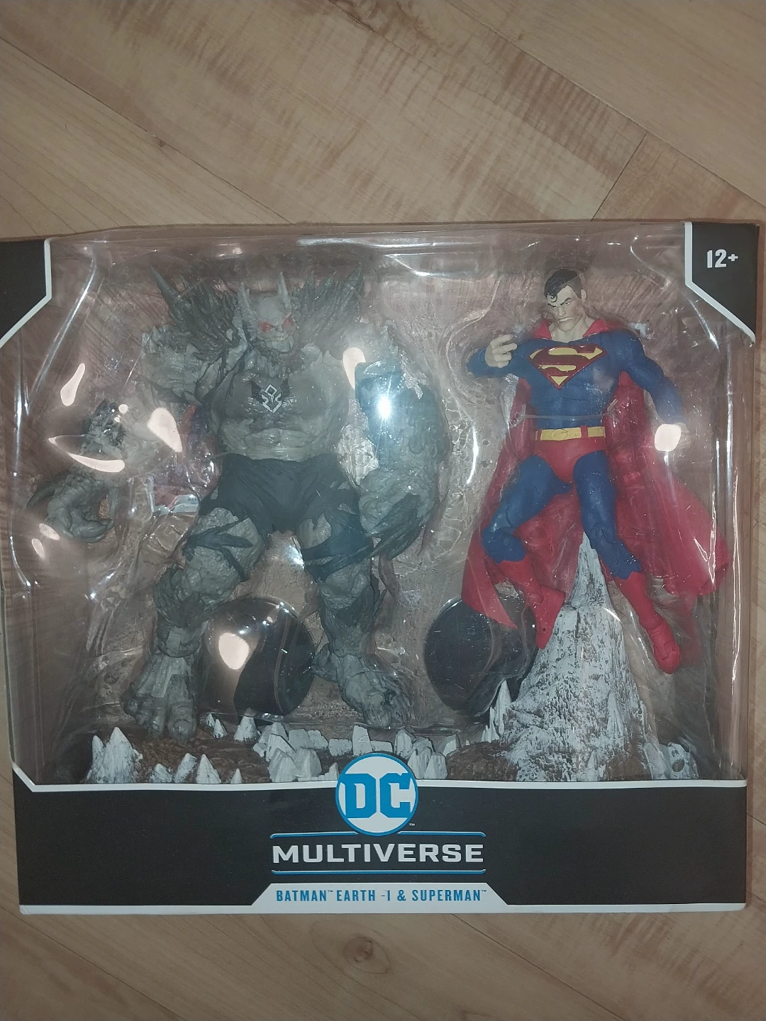 DC Multiverse Batman Earth - 1 & Superman Action Figure 2-Pack