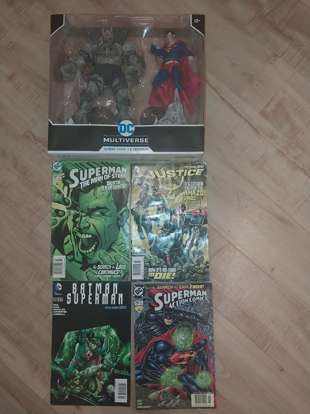 DC Multiverse Batman Earth - 1 & Superman Action Figure 2-Pack - photo 3