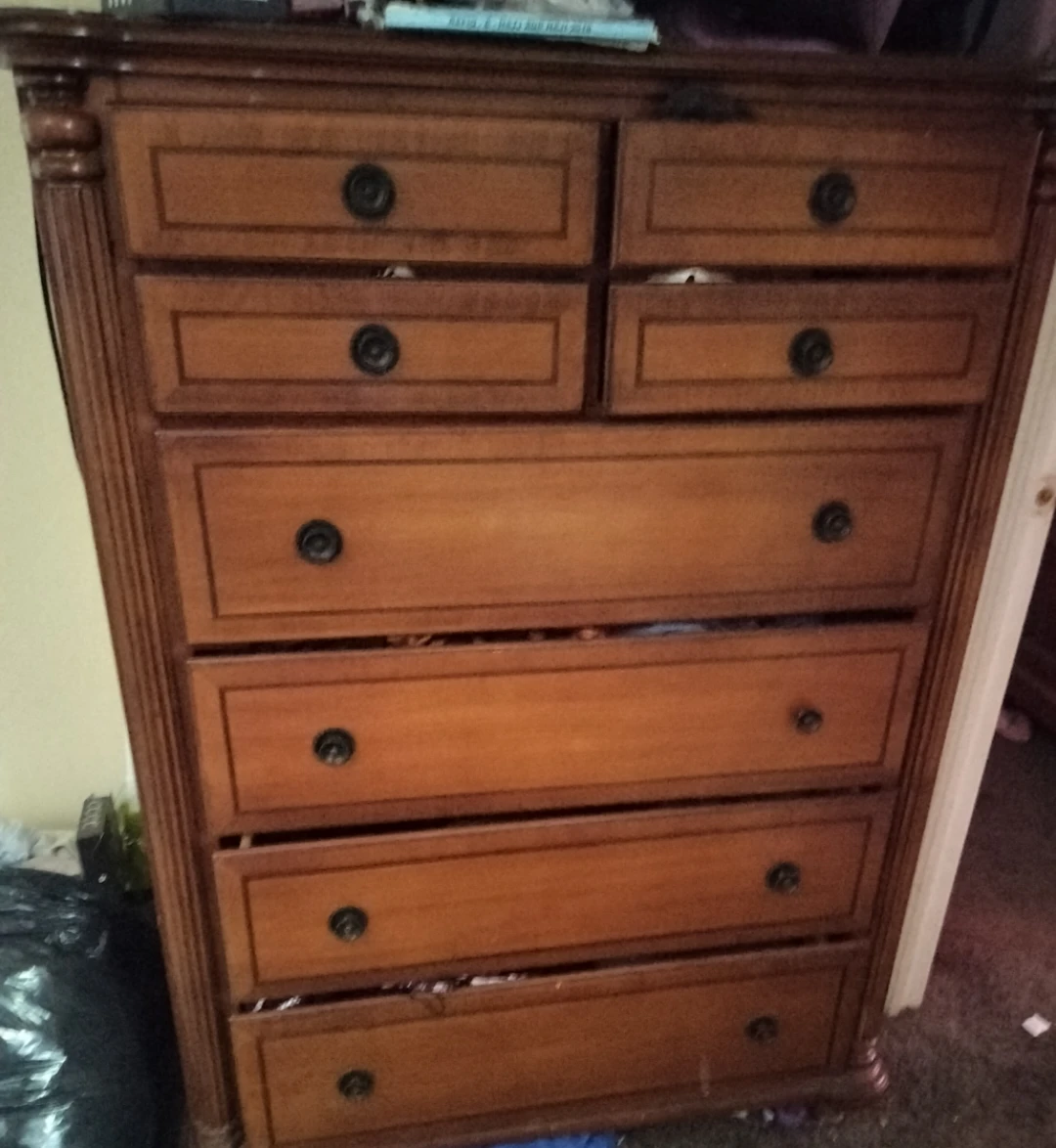 Wooden Dresser 🧡