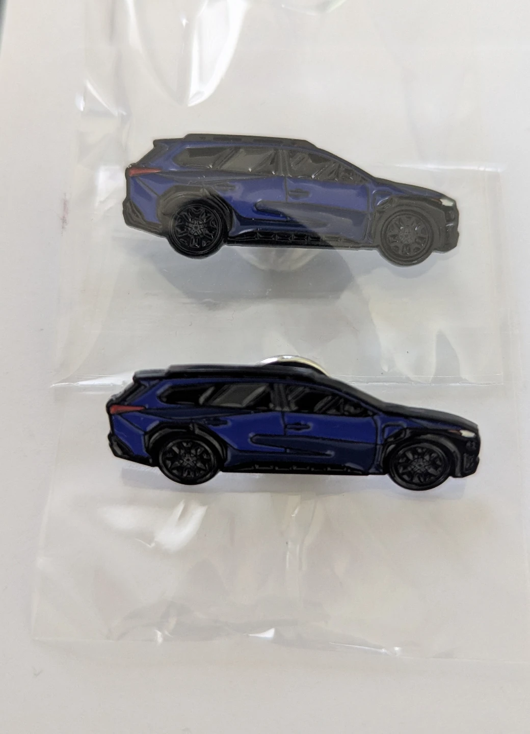 Subaru EV car enamel Pins