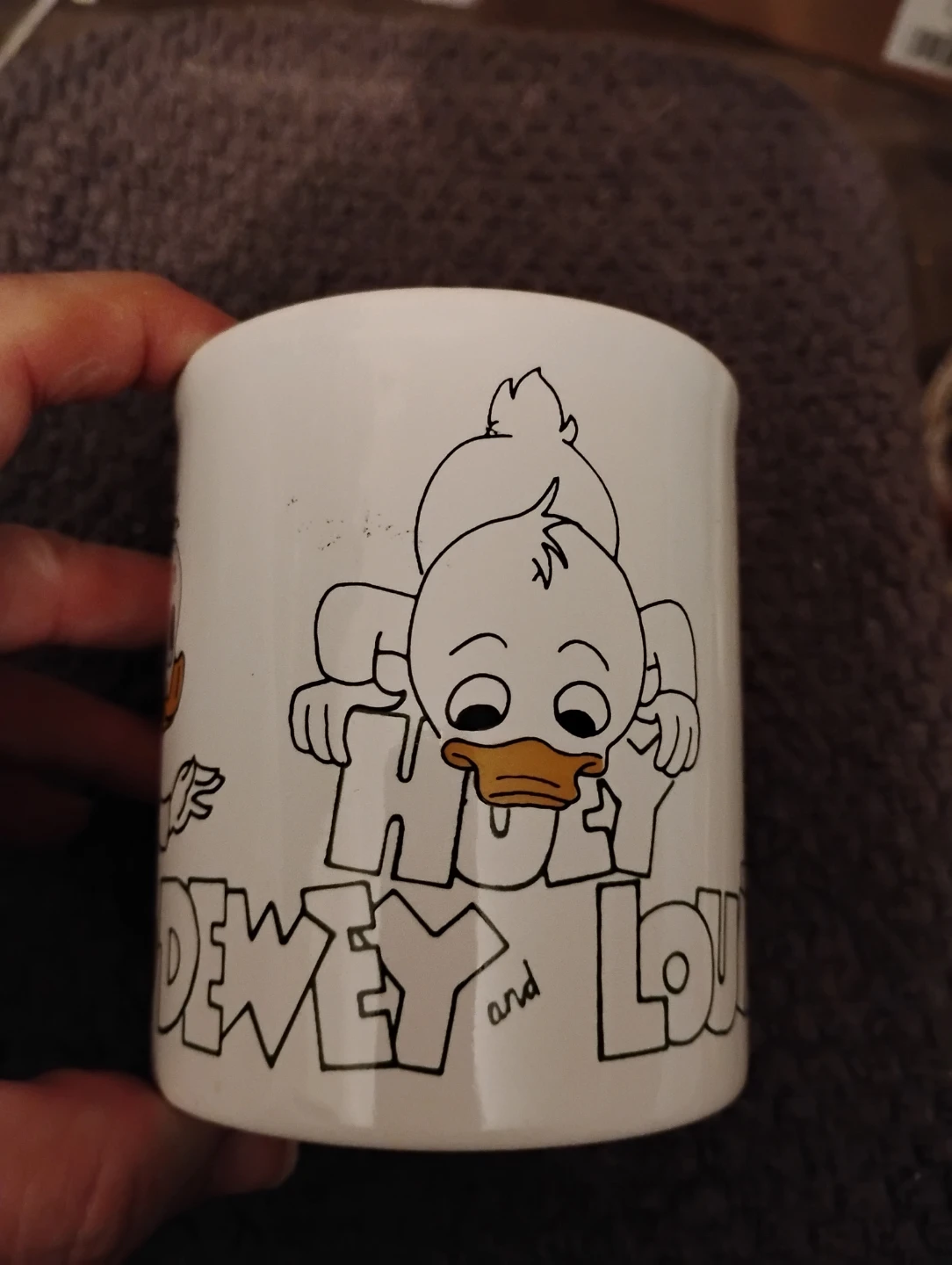 VINTAGE! DISNEY'S HUEY, DEWEY & LOUIE MCDUCK MUG