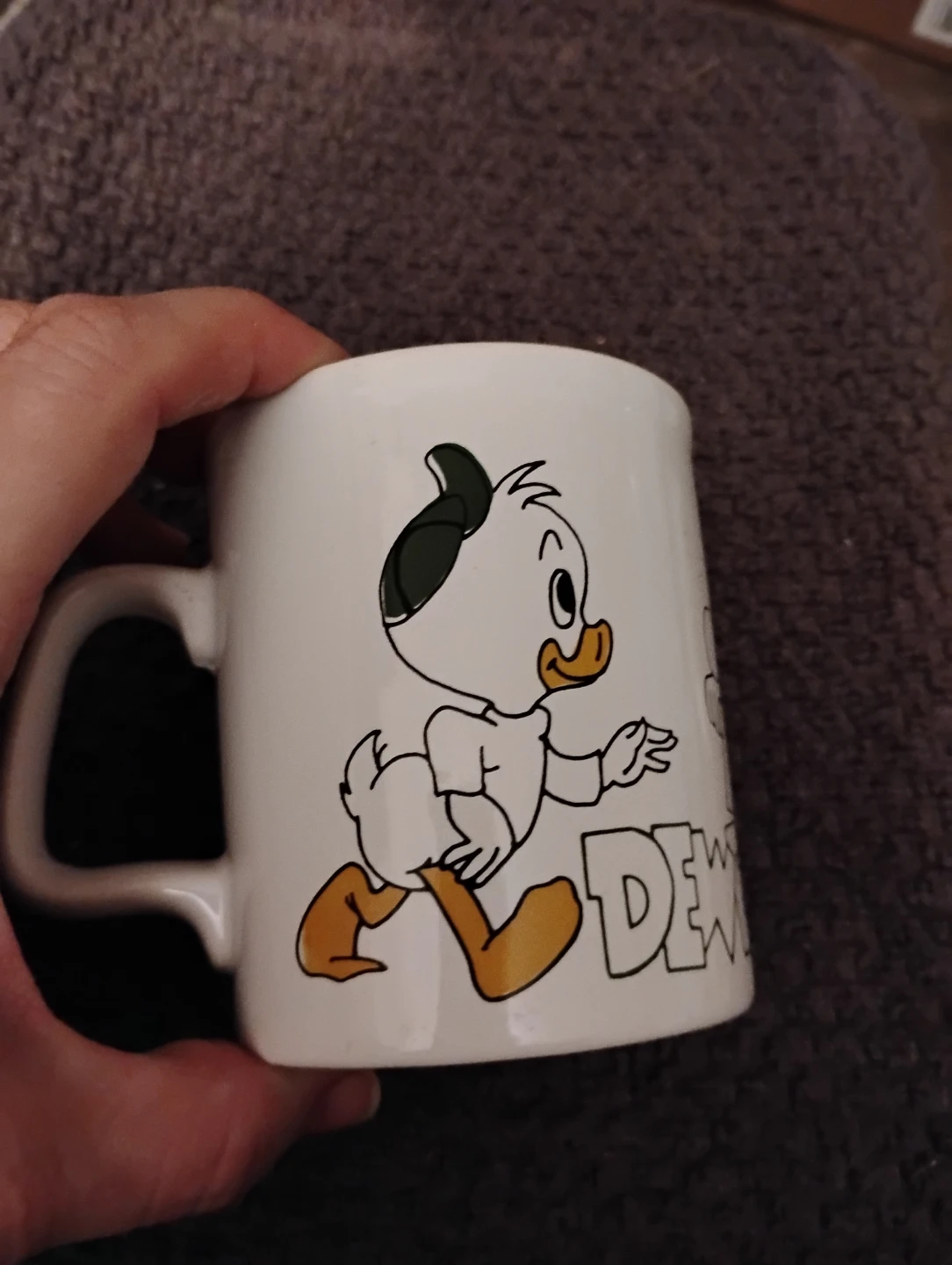 VINTAGE! DISNEY'S HUEY, DEWEY & LOUIE MCDUCK MUG - photo 2
