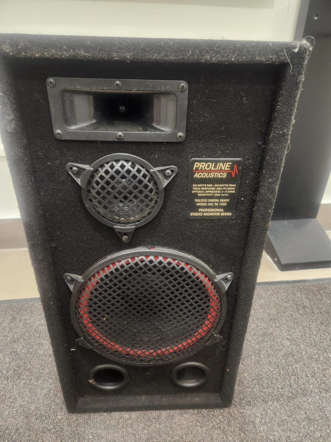 Proline Acoustics PA 1200 Studio Monitor Speaker