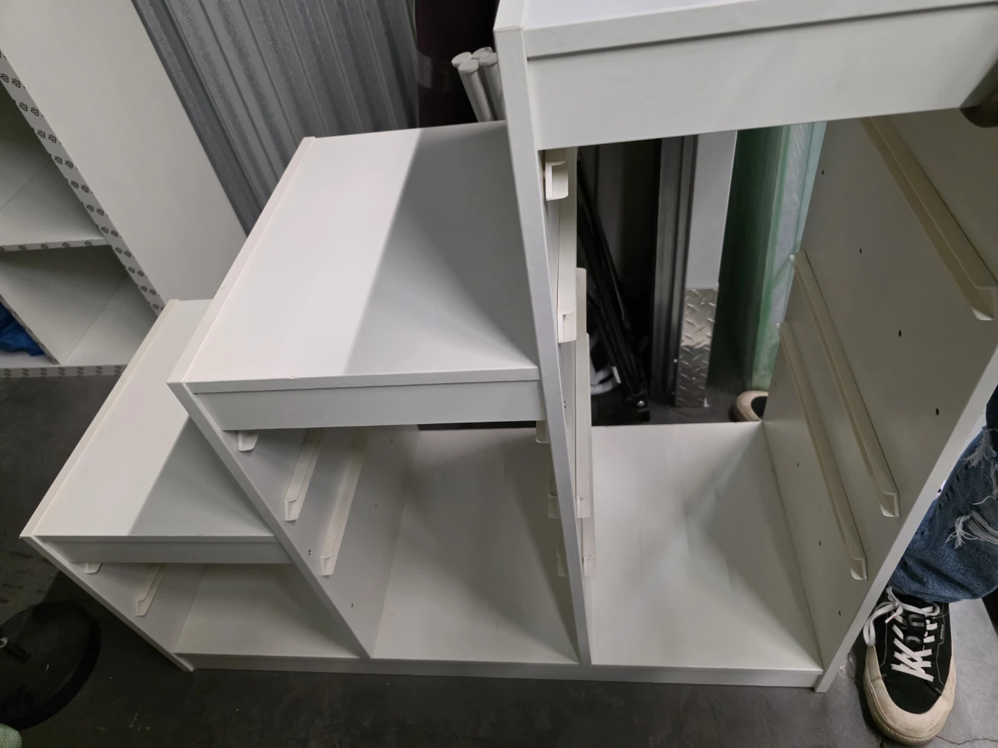 White Storage Unit