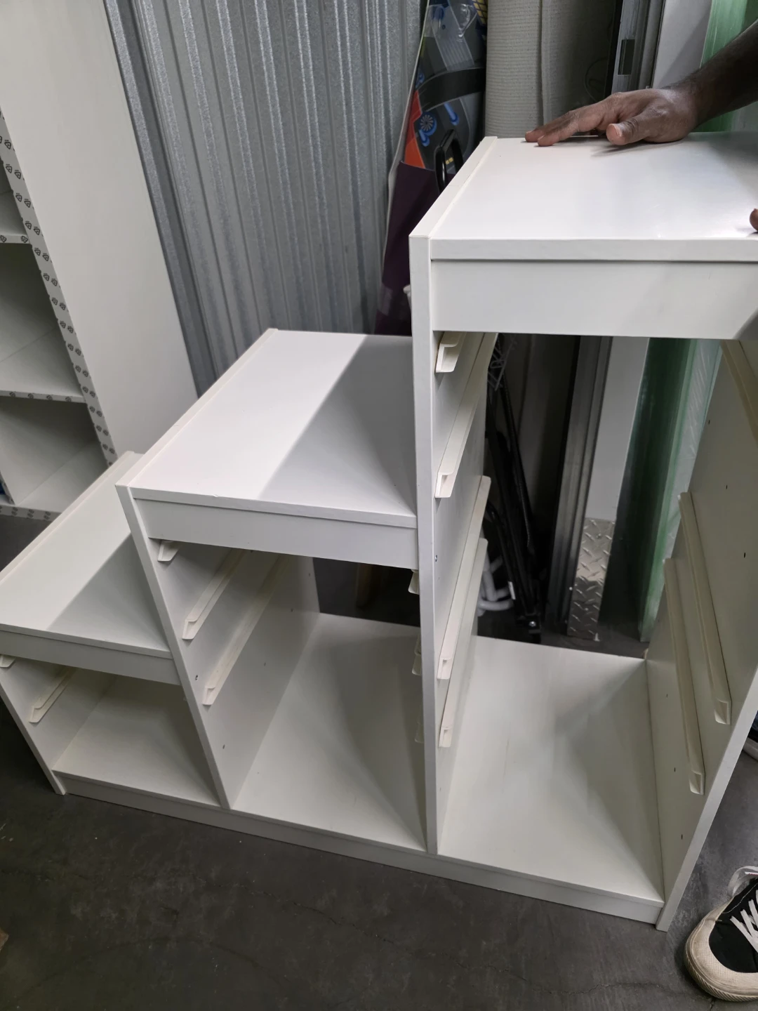 White Storage Unit - photo 2