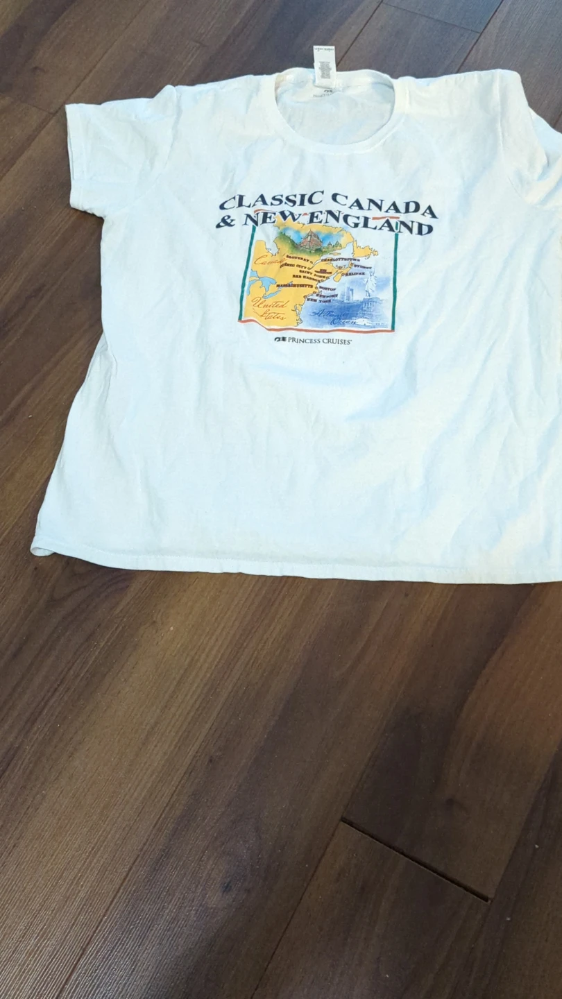 Princess Cruises Classic Canada & New England T-Shirt XL