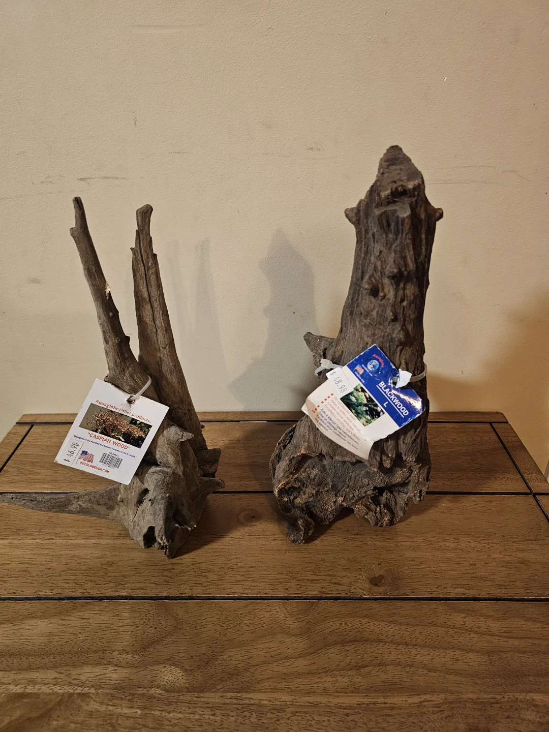 Aquatobe "Caspian Wood" & "Blackwood" Aquarium Driftwood