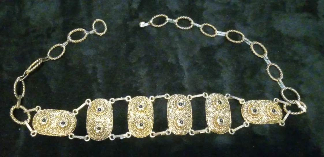 Vintage Gold Belt