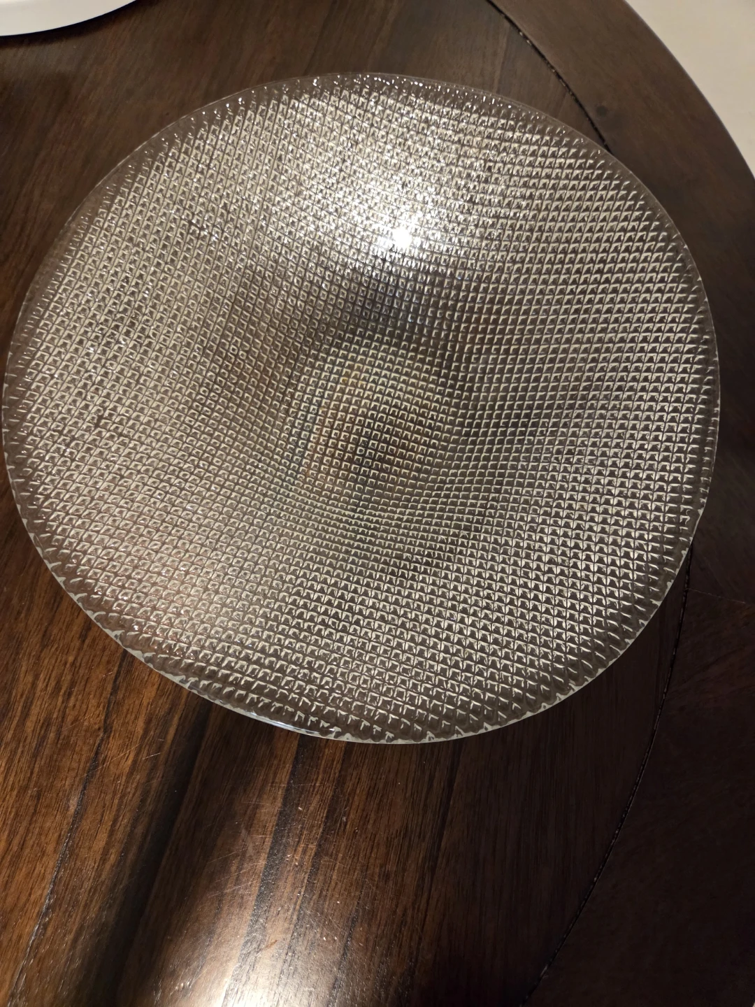 Heavy glass fruit bowl - photo 2