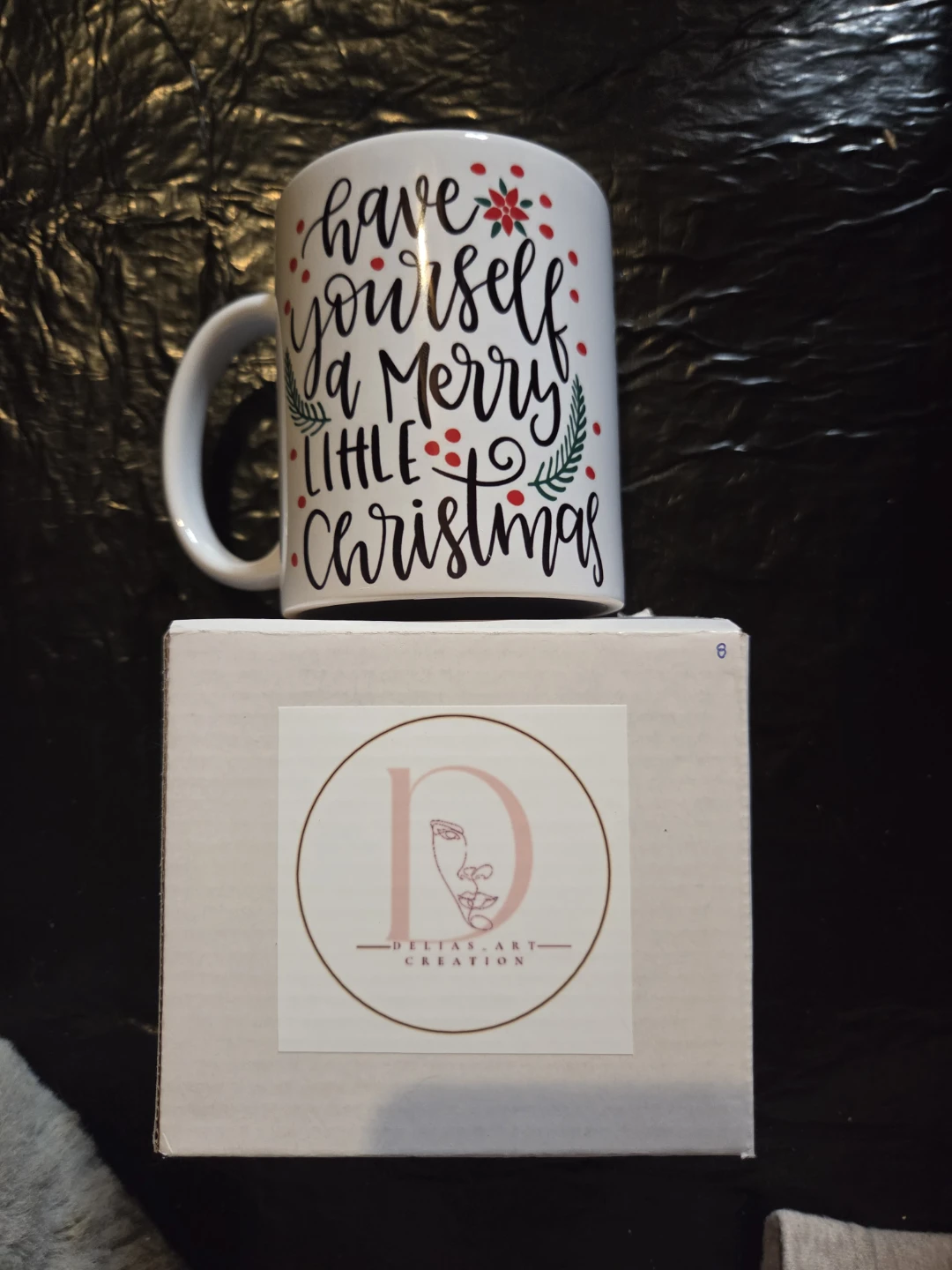 Deltas Art Creation Christmas Mug