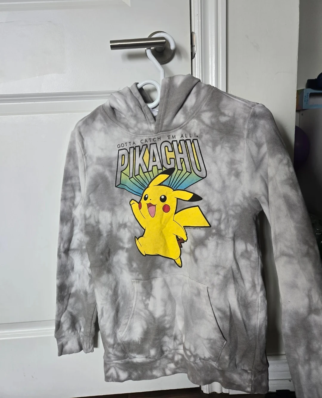 Pokémon Pikachu Tie-Dye Hoodie XL (14-16)