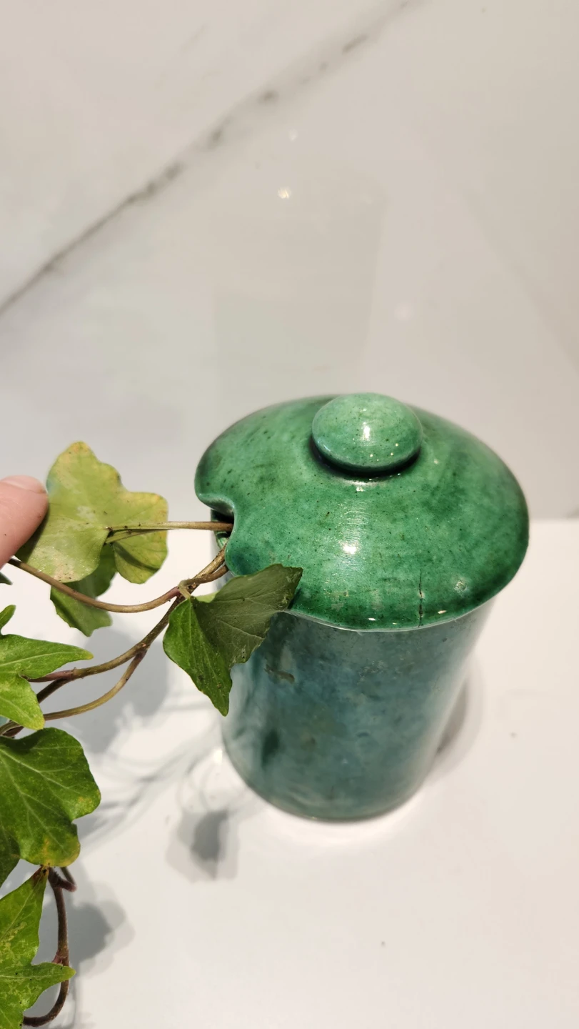 Upcycled Green Jam Jar Planter – Ivy 🌿 - photo 4