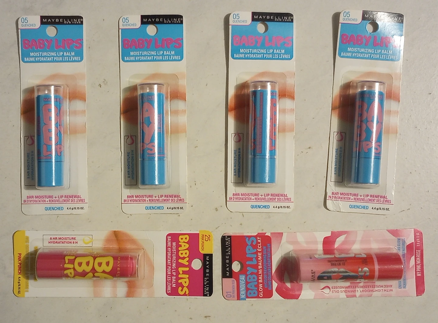 Maybelline Baby Lips Moisturizing Lip Balm - $3 each