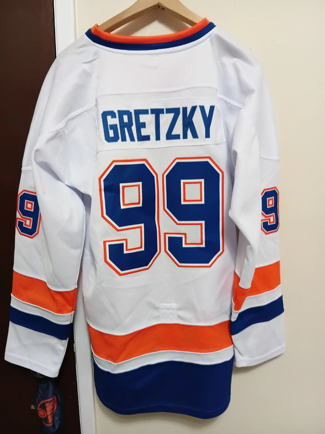 Edmonton Oilers Gretzky #99 Hockey Jersey large