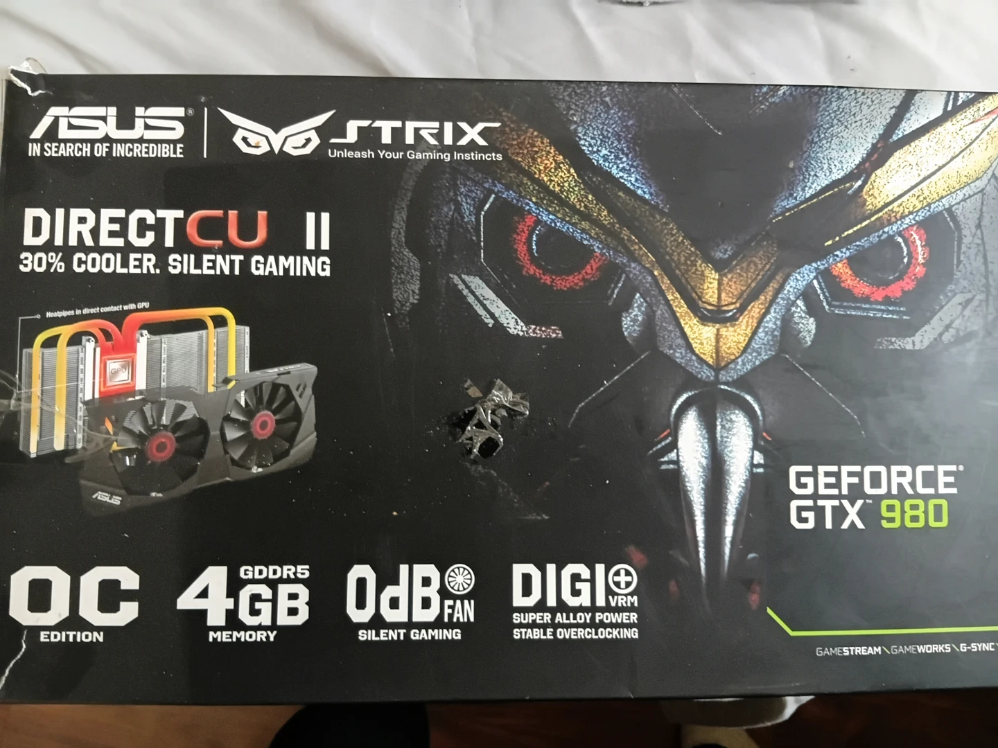 ASUS ROG Strix GeForce GTX 980 OC Edition Graphics Card
