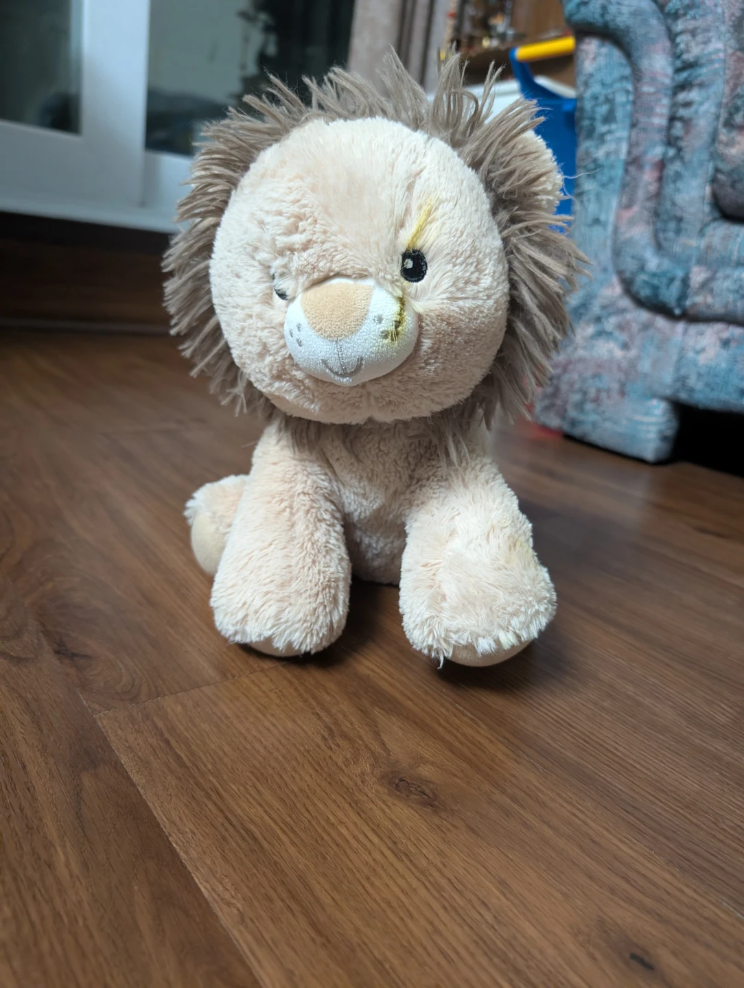 Plush Stuffed Animals - Elephant, Bull, Lion - photo 3