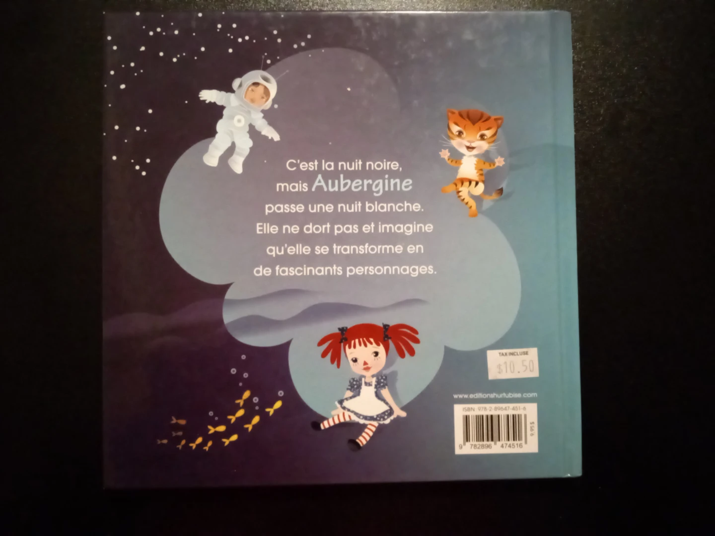 Les Rêves d'Aubergine by Roselyne Cazazian Children's Book - photo 2