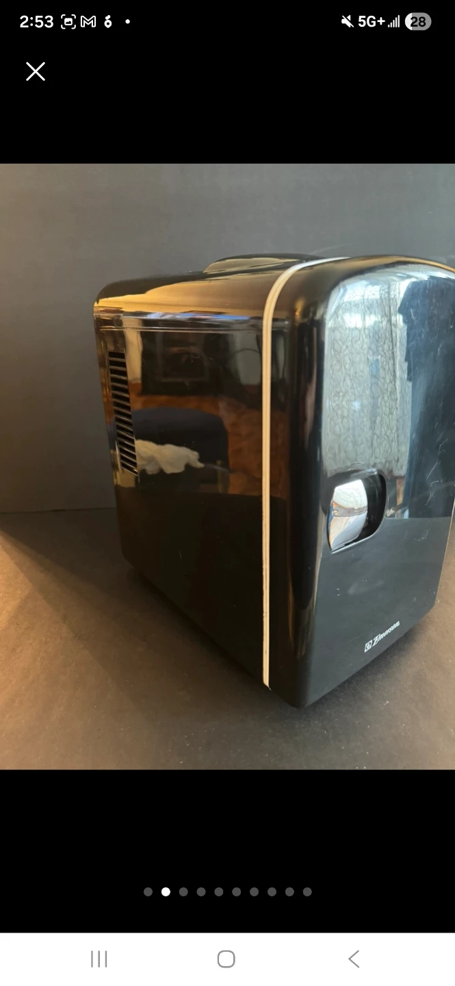Emerson Mini Fridge cools your peptides or cans - photo 2