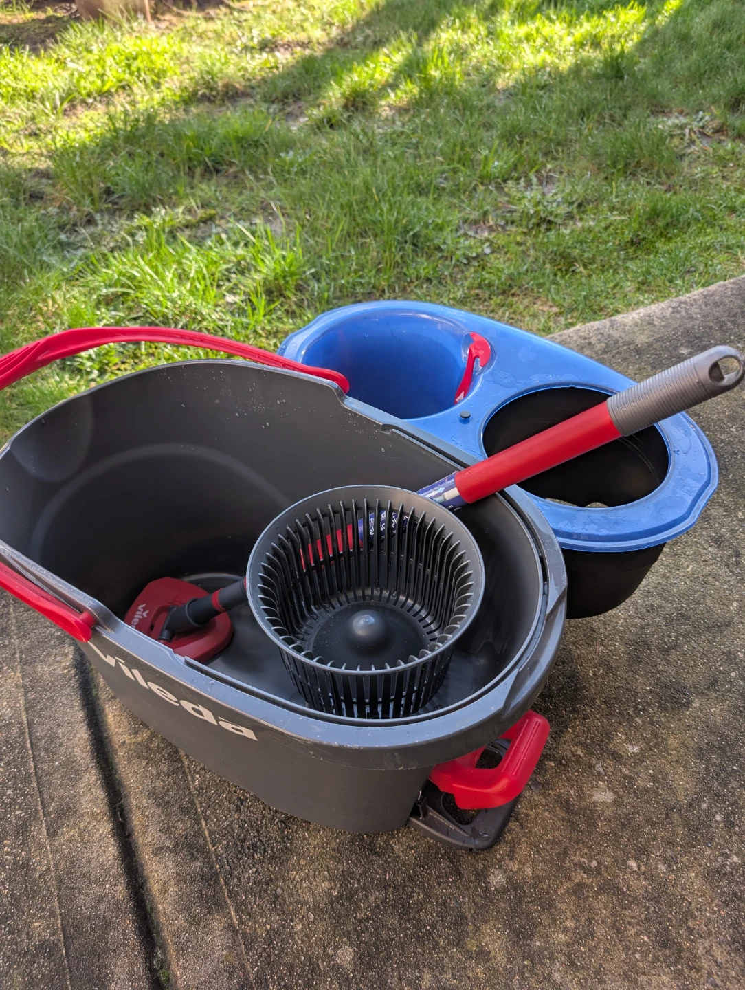 Vileda Spin and Go Mop and Bucket Set