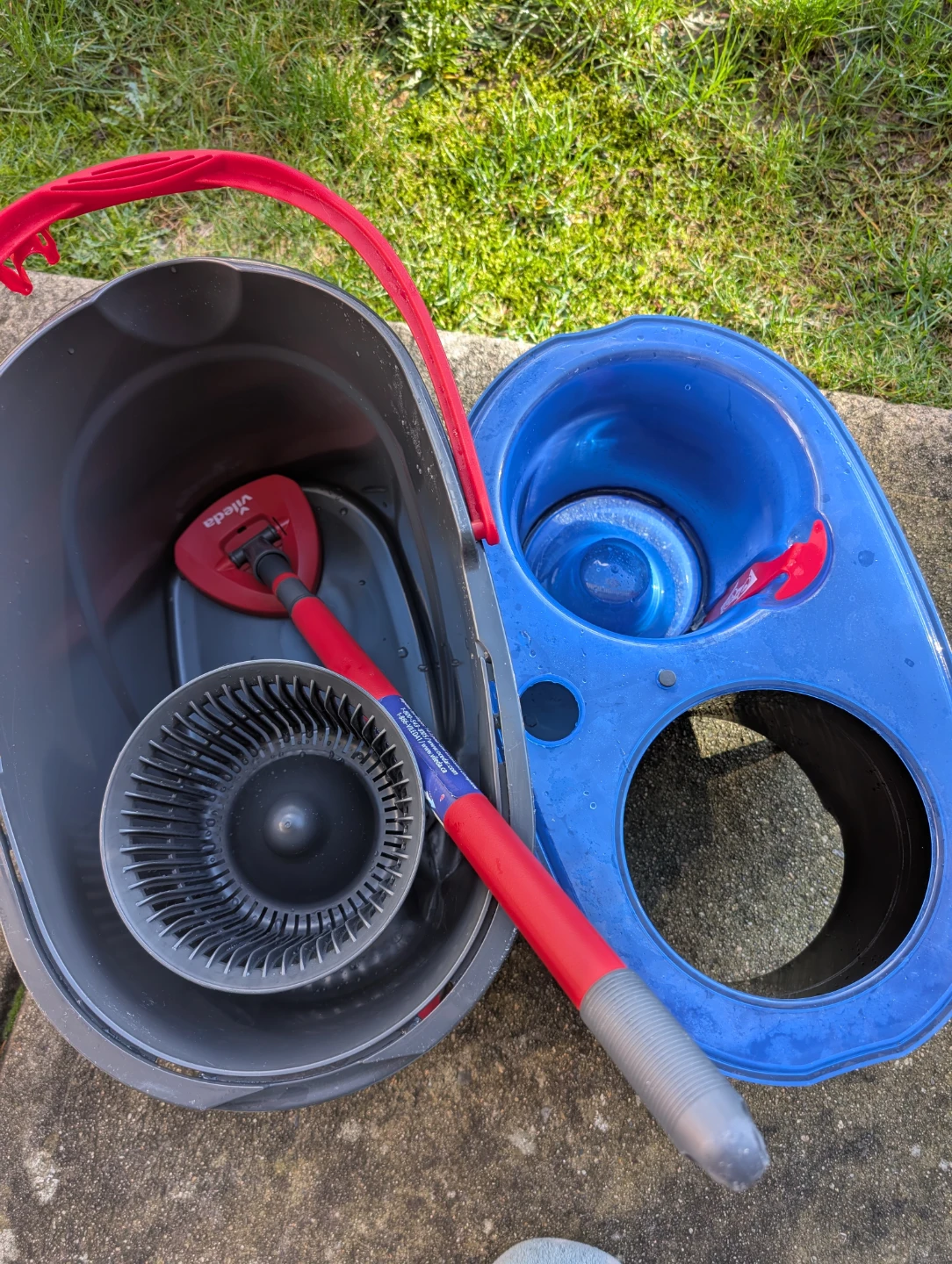 Vileda Spin and Go Mop and Bucket Set - photo 2