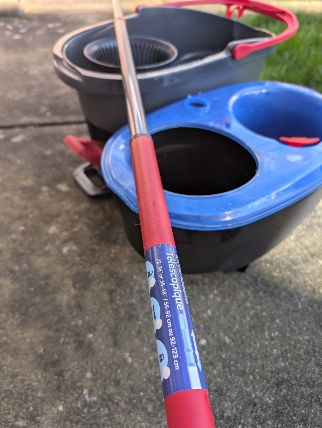 Vileda Spin and Go Mop and Bucket Set - photo 3