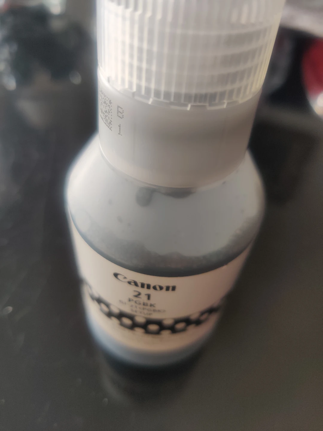 Canon 21 PGBK Ink Bottle - Pigment Black - photo 4