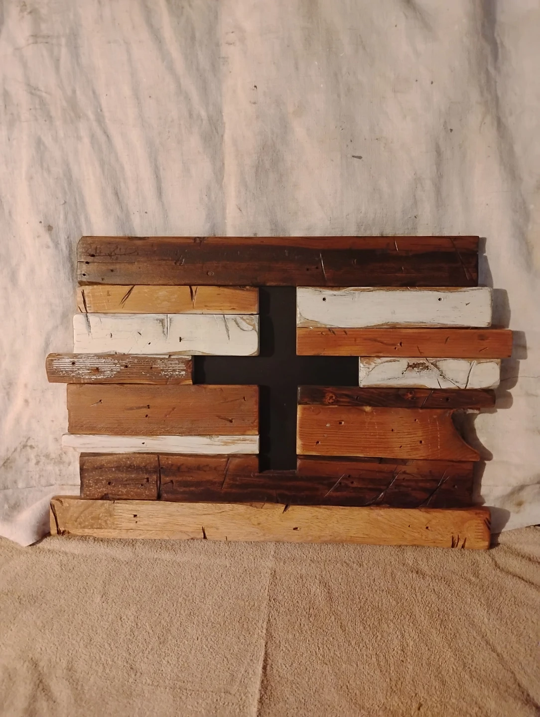 Rustic Wood Cross Wall Decor
