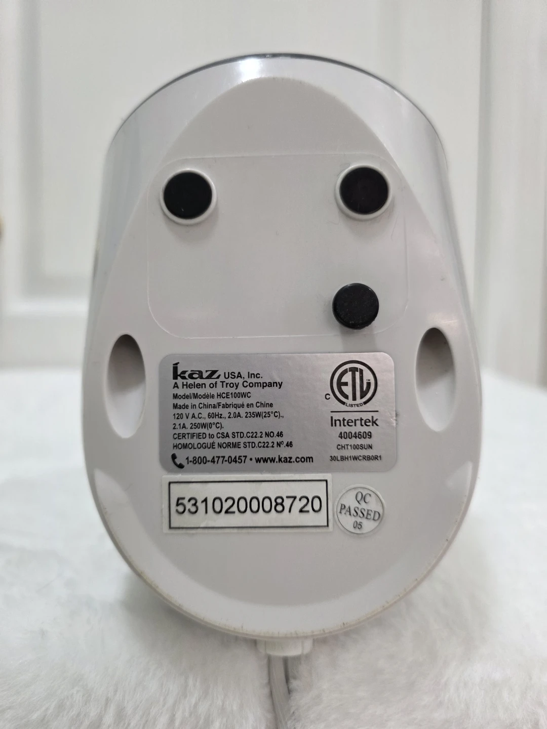 Honeywell Personal Mini Heater - photo 4