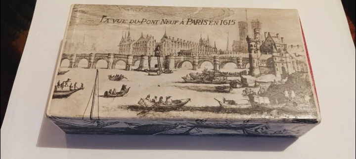 Antique 1815. PLASSARD Perfumer Paris Empty  Decorative Box