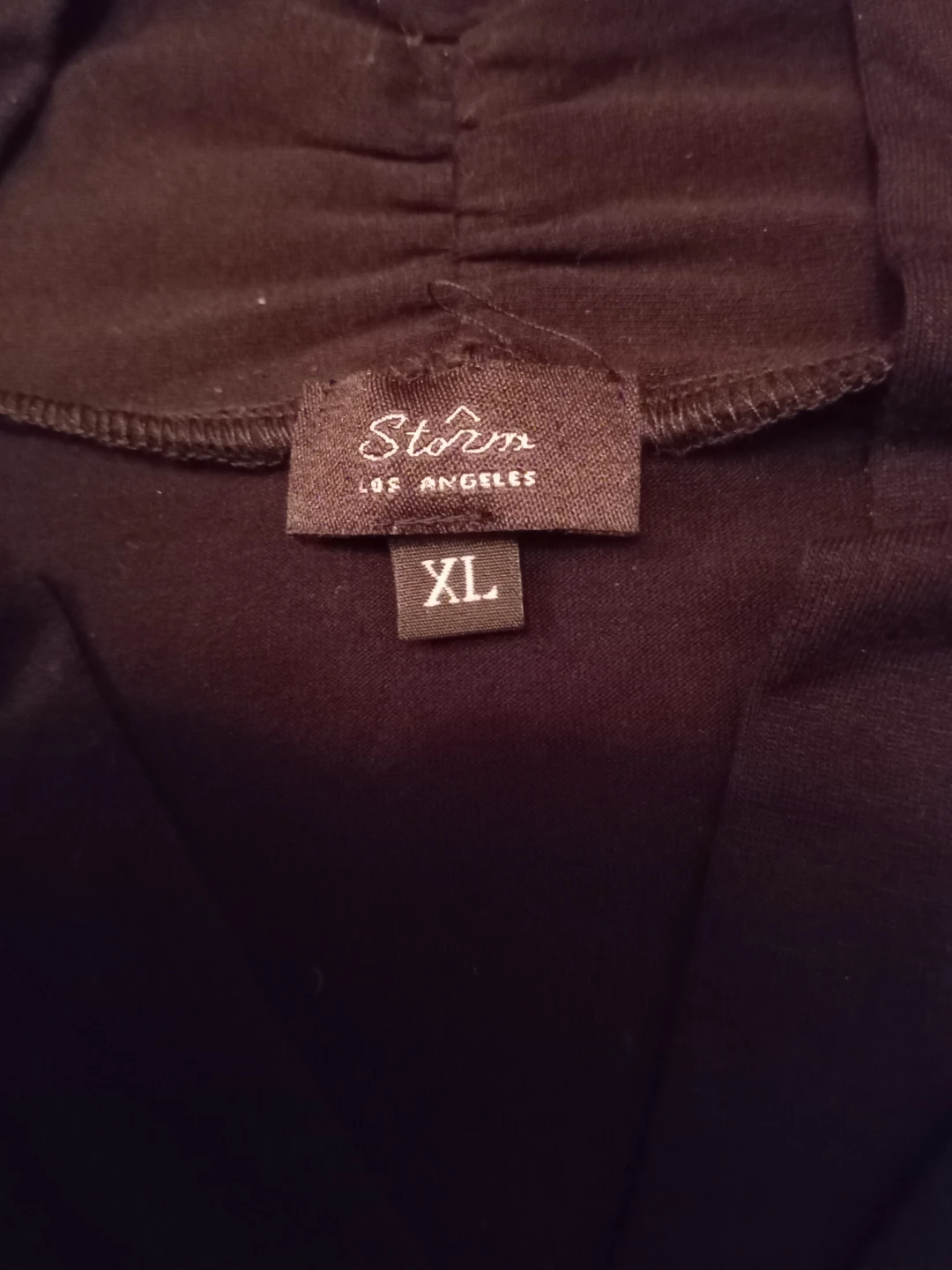 Storm Los Angeles Black Twist Neck Top XL - photo 3