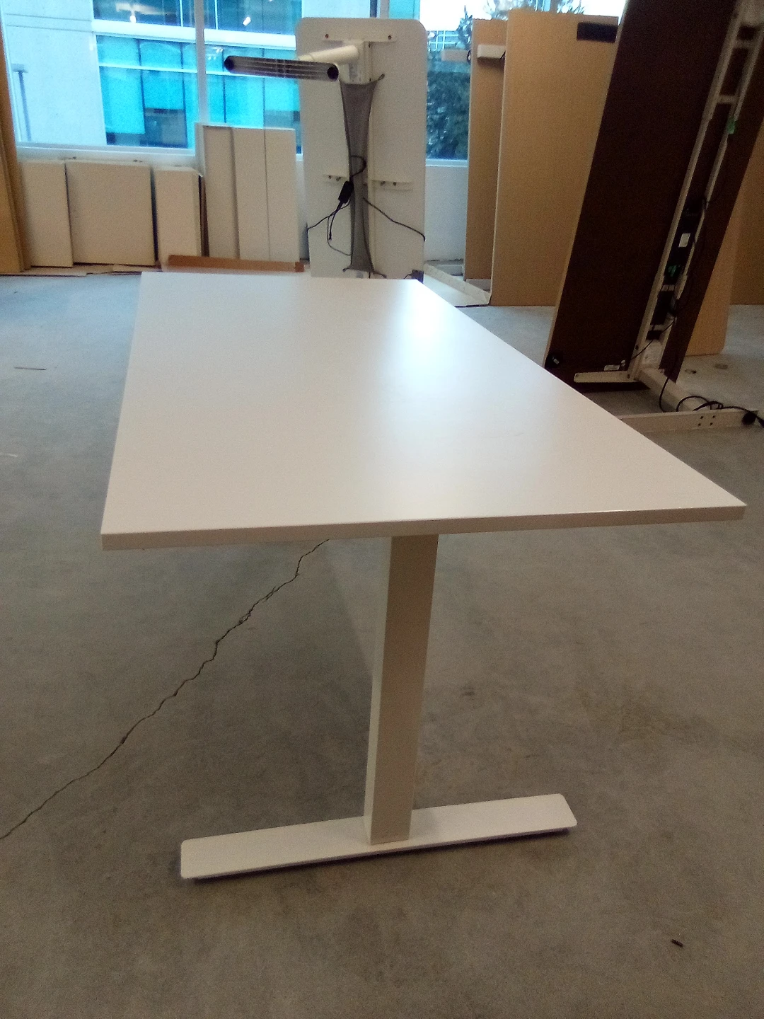 Adjustable Standing Desk - White - photo 3