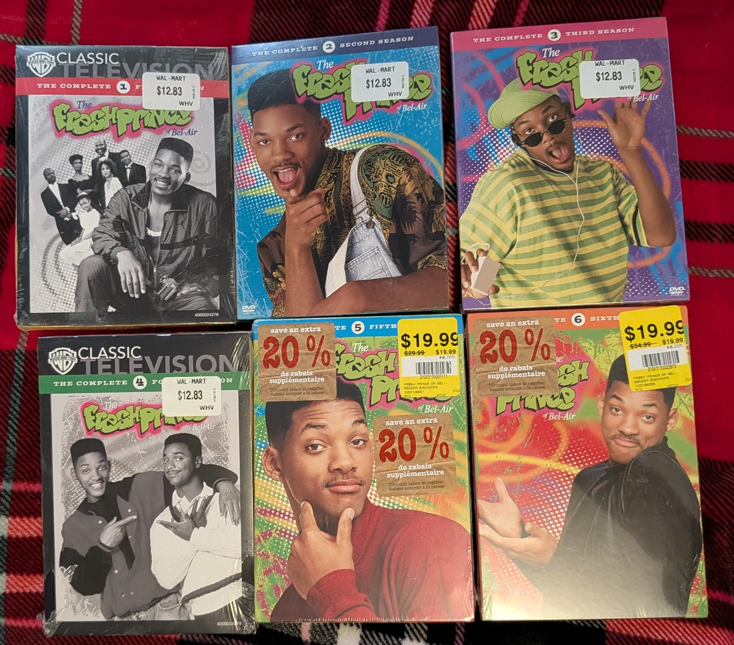 The Fresh Prince of Bel-Air Complete DVD Seasons 1-6