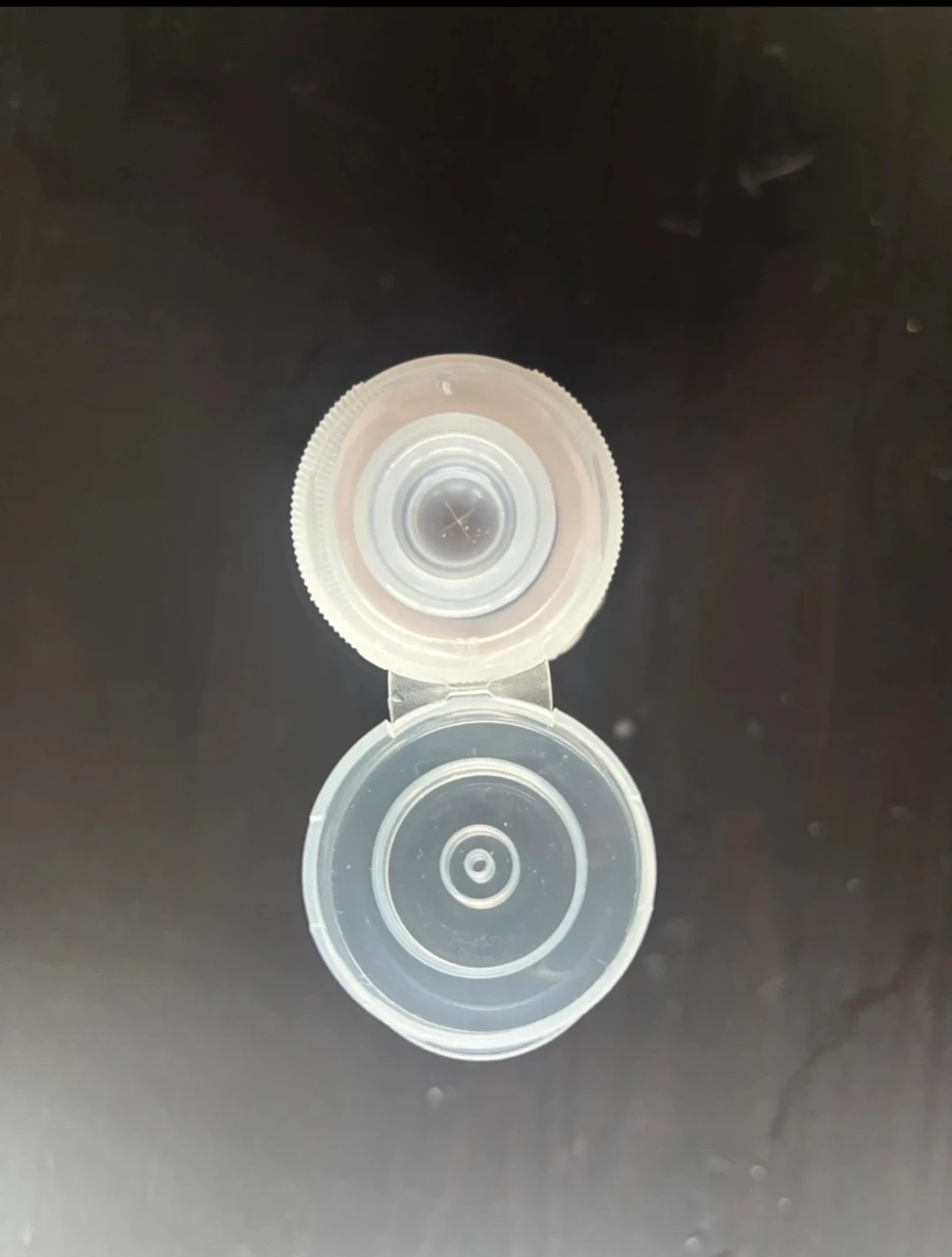 Set of 2 Travel Bottles - 100ml Blue & Beige - photo 3
