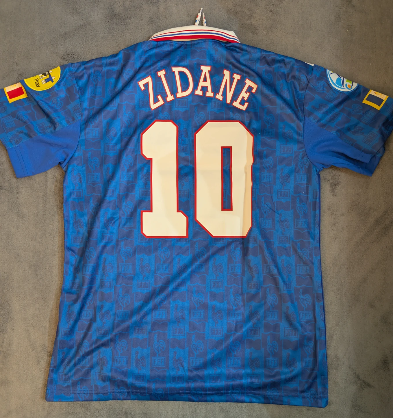 Adidas France Zidane 10 Soccer Jersey - photo 2