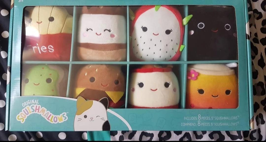 Squishmallows Original 8 Piece Foodie Set 🏆 - photo 4
