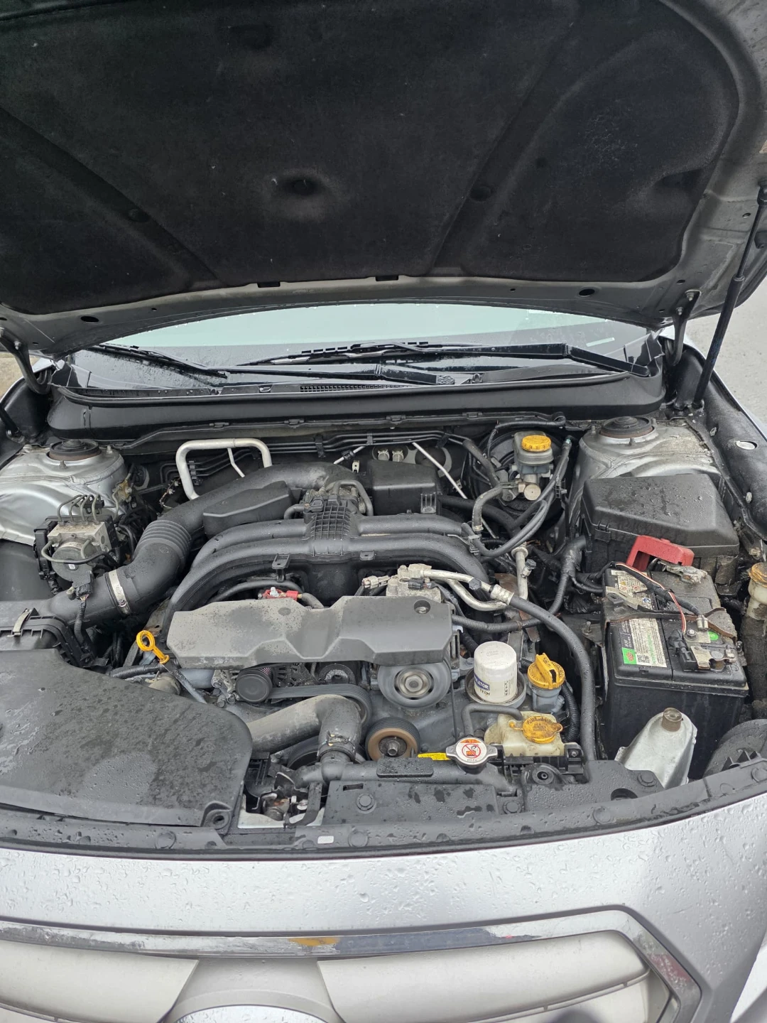 Silver Subaru Legacy Sedan